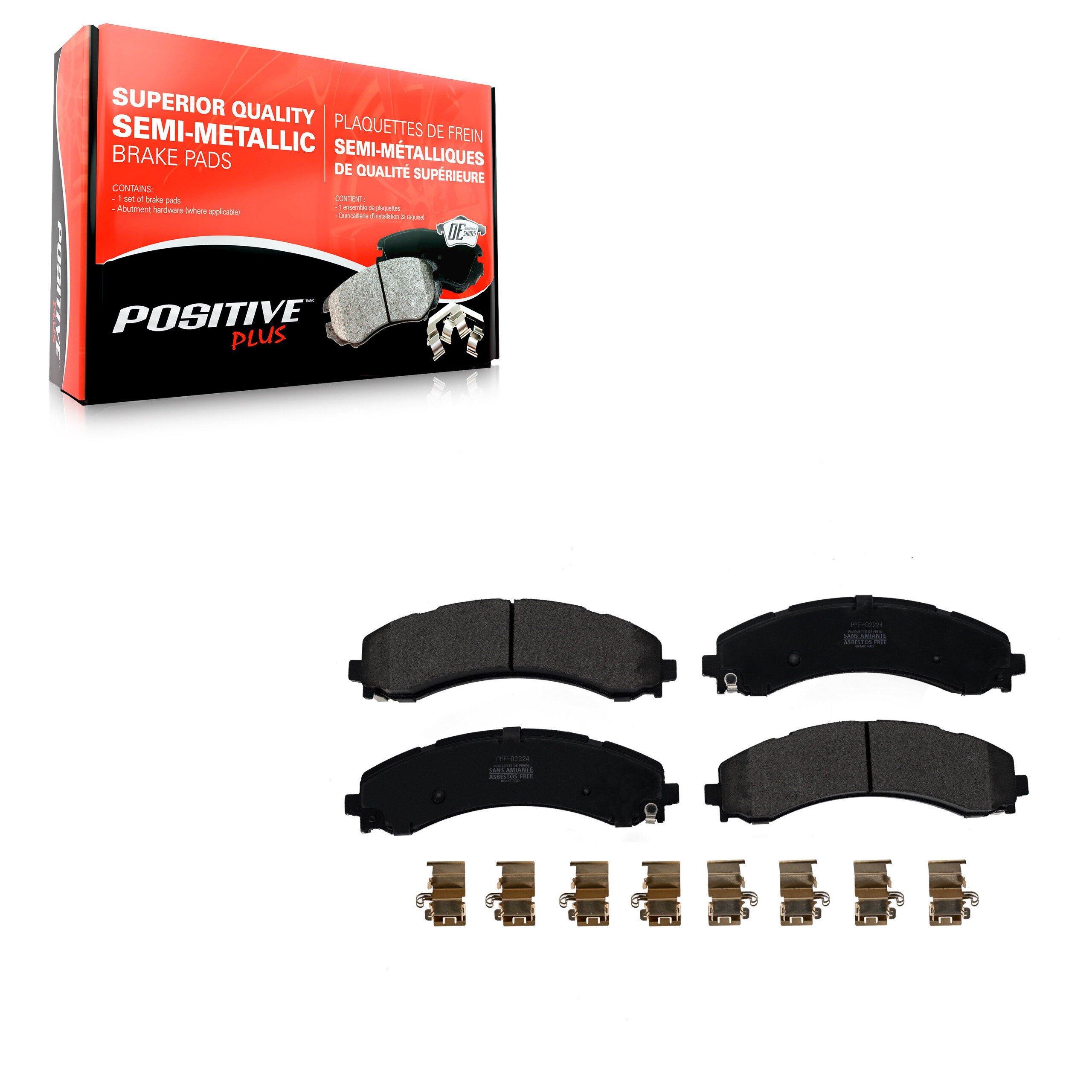 Semi-Metallic Brake Pads