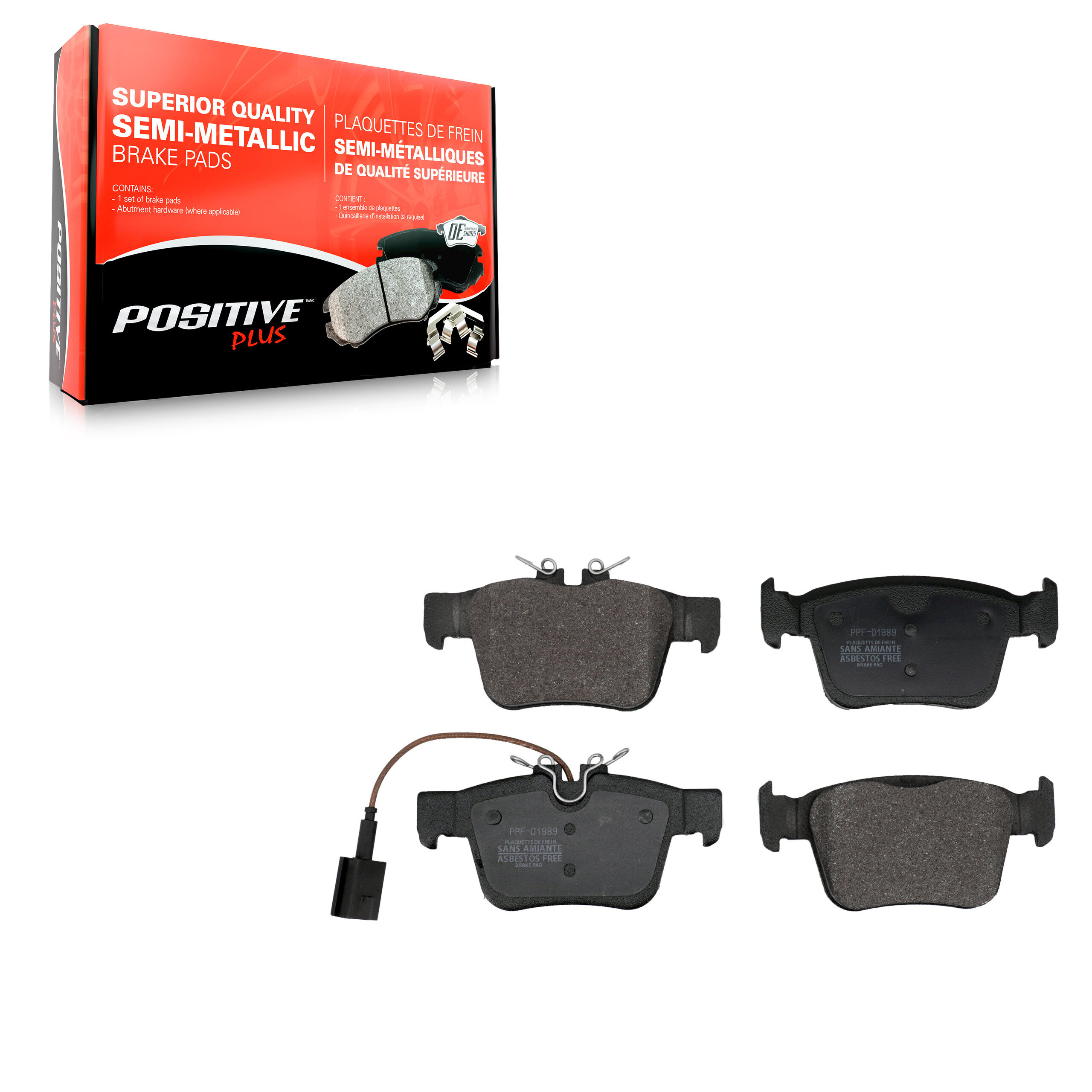 Semi-Metallic Brake Pads