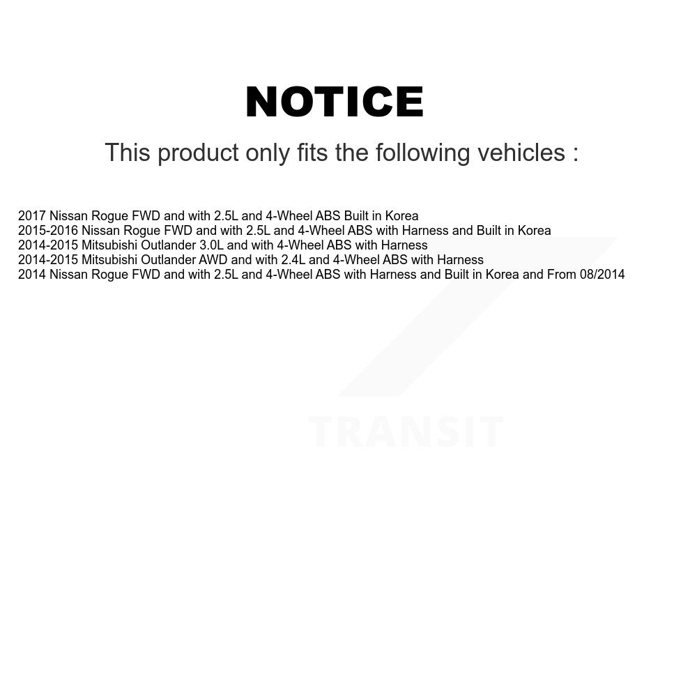 Mpulse - SEN-2ABS3444 - ABS Wheel Speed Sensor