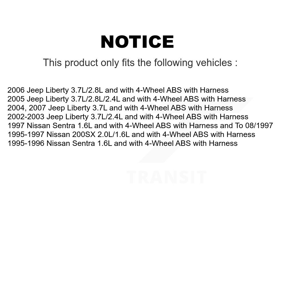 Mpulse - SEN-2ABS1034 - ABS Wheel Speed Sensor