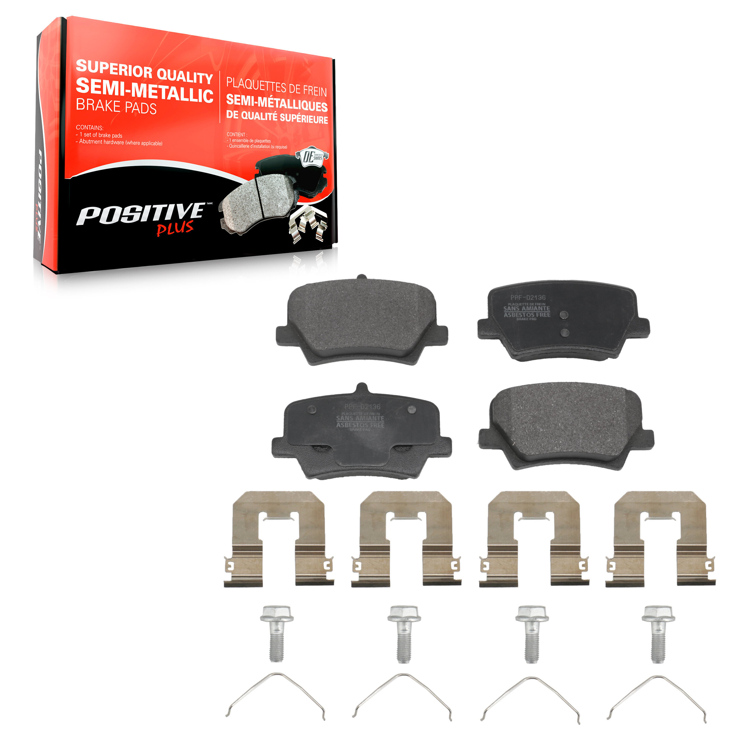 Semi-Metallic Brake Pads