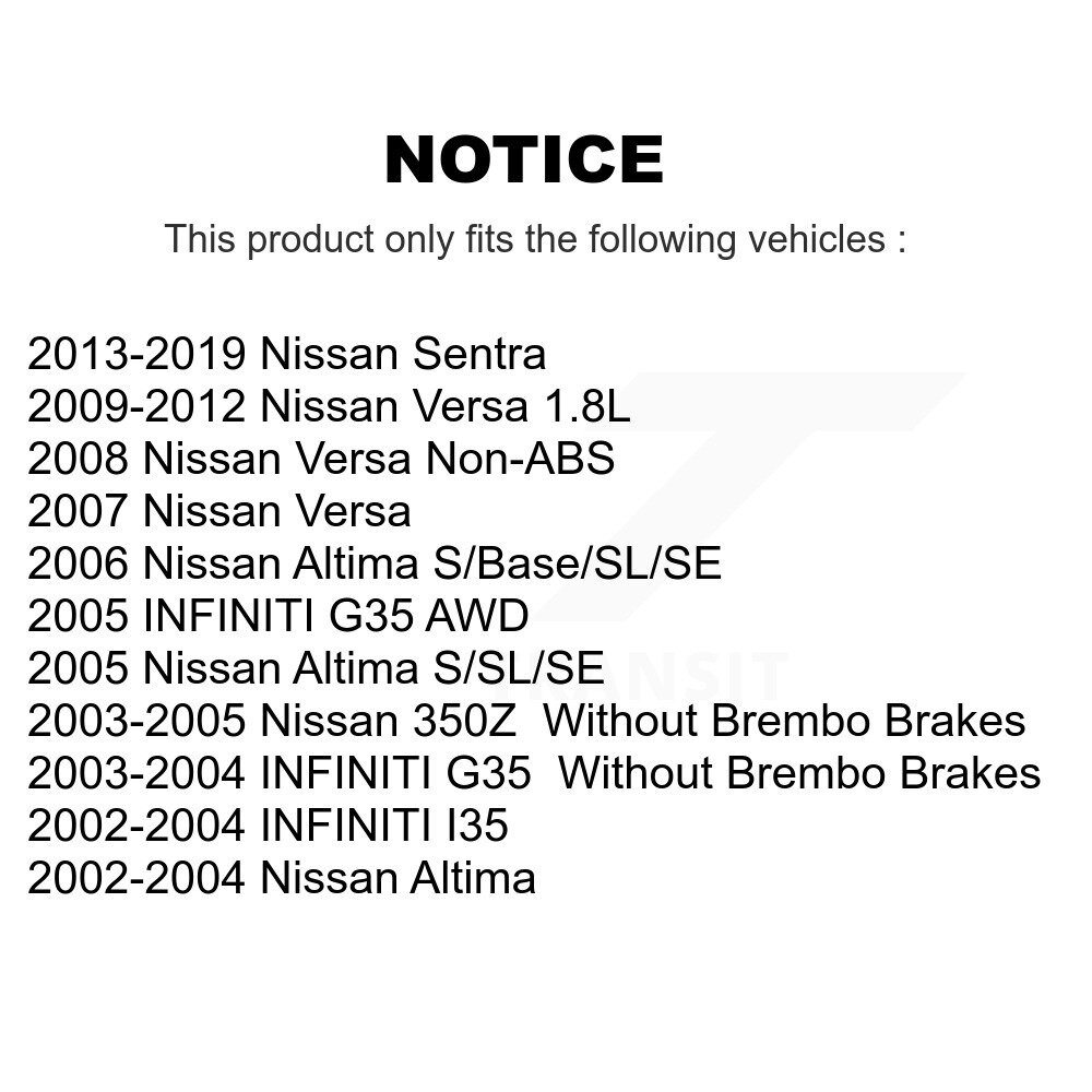 AmeriBRAKES - NWF-PTC815A - Ceramic Brake Pads