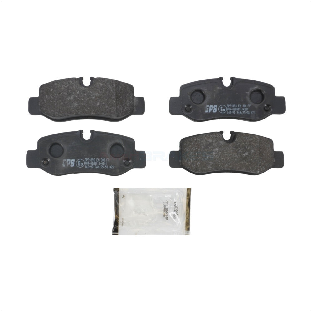 Low-Metallic Brake Pads