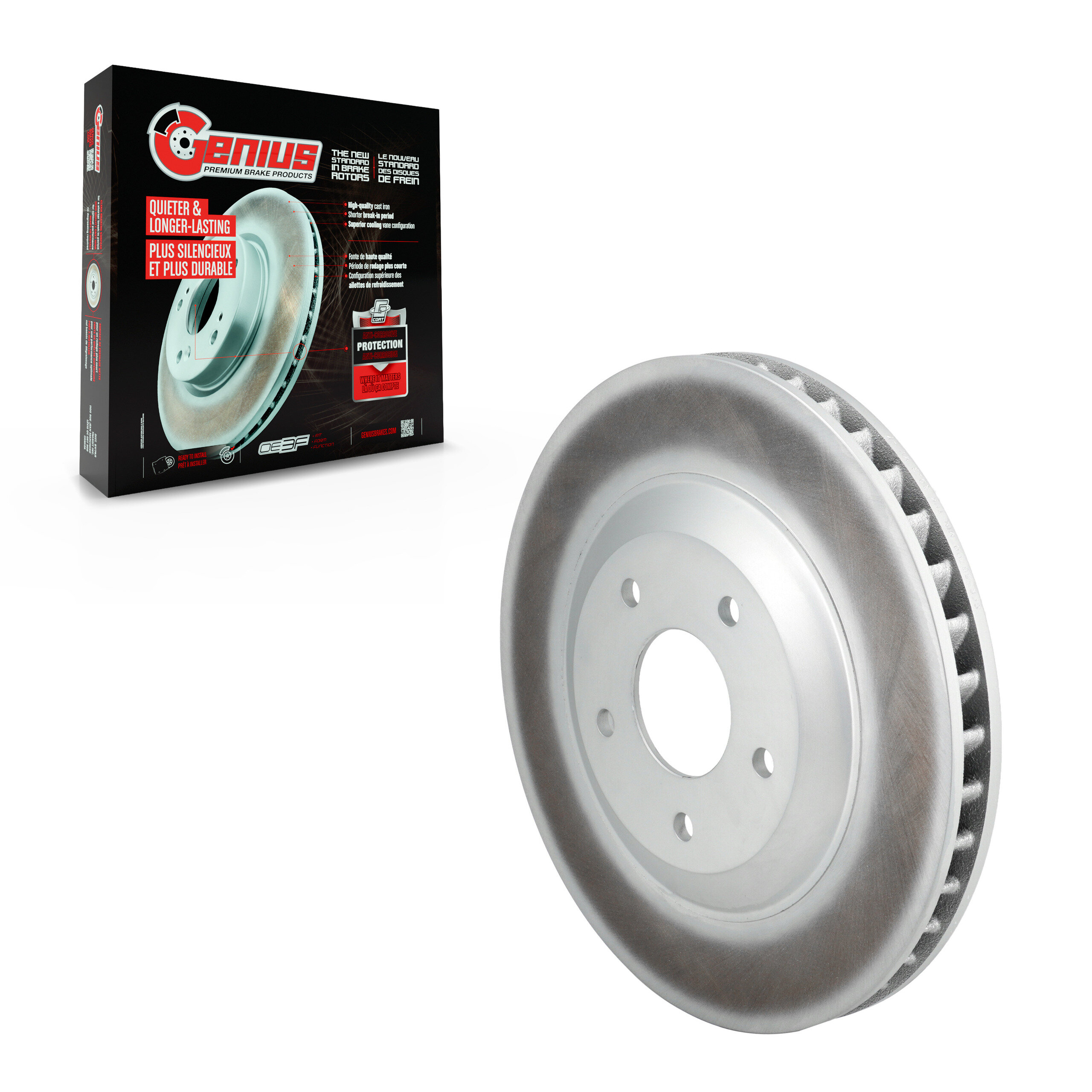 Coated Disc Brake Rotor