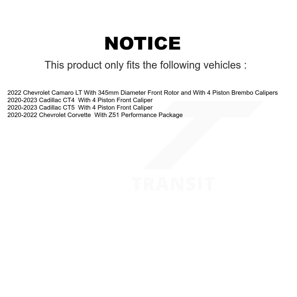 AmeriBRAKES - NWF-PRC2312 - Ceramic Brake Pads