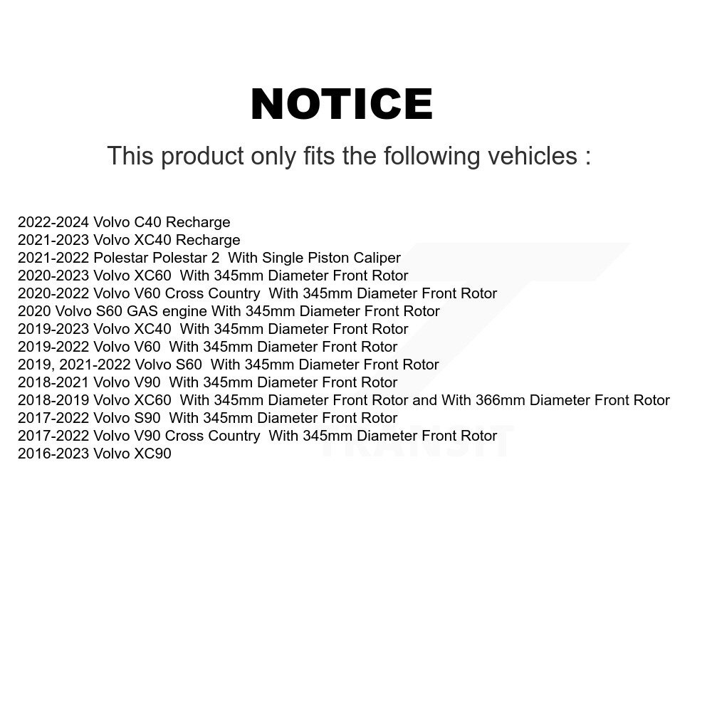 Positive Plus - PPF-D1865 - Semi-Metallic Brake Pads