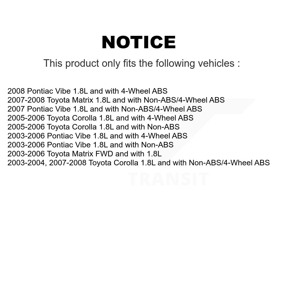 Mpulse - SEN-2ABS0938 - ABS Wheel Speed Sensor Wiring Harness