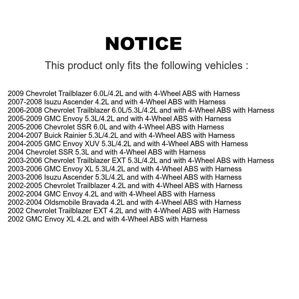 Mpulse - SEN-2ABS3323 - ABS Wheel Speed Sensor