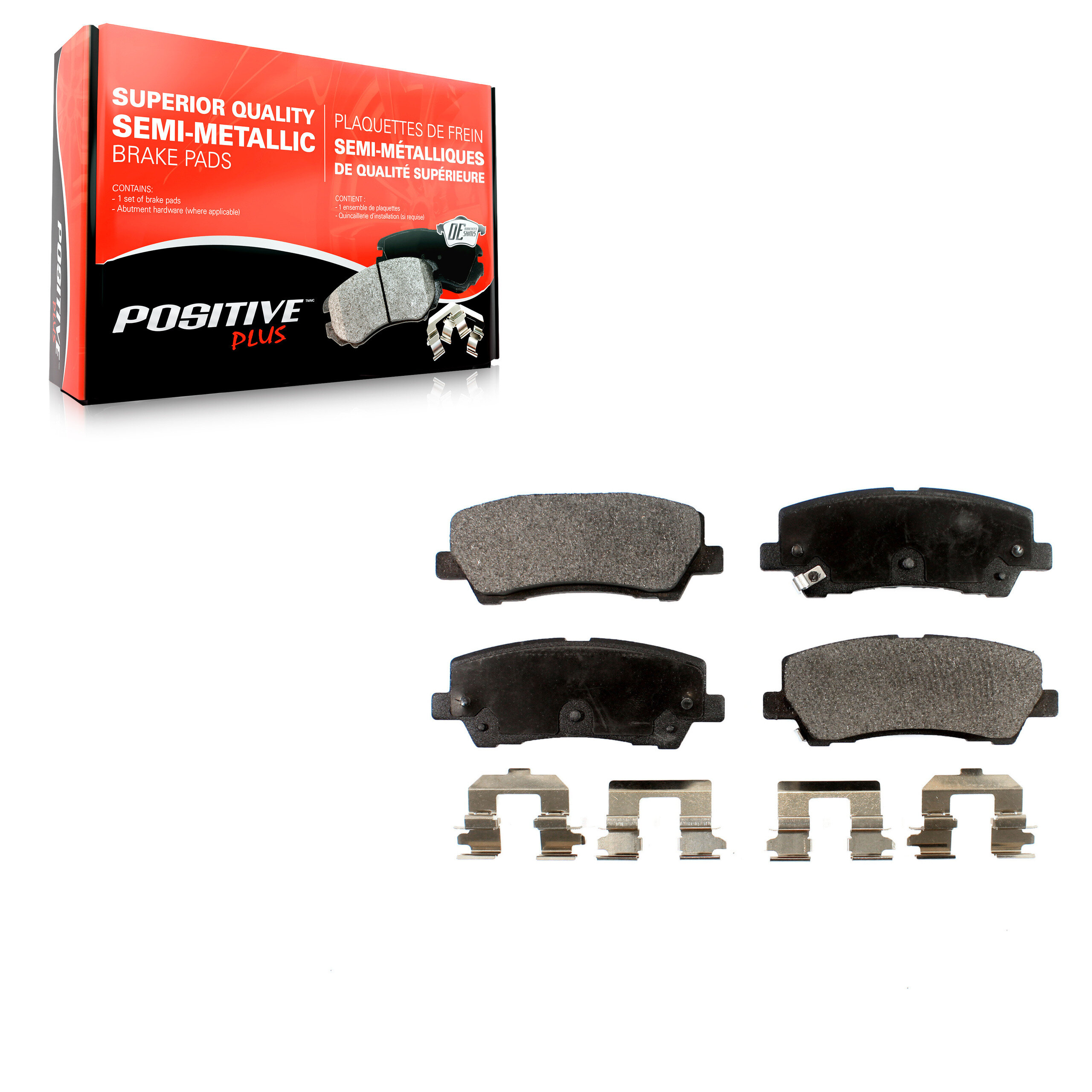 Semi-Metallic Brake Pads