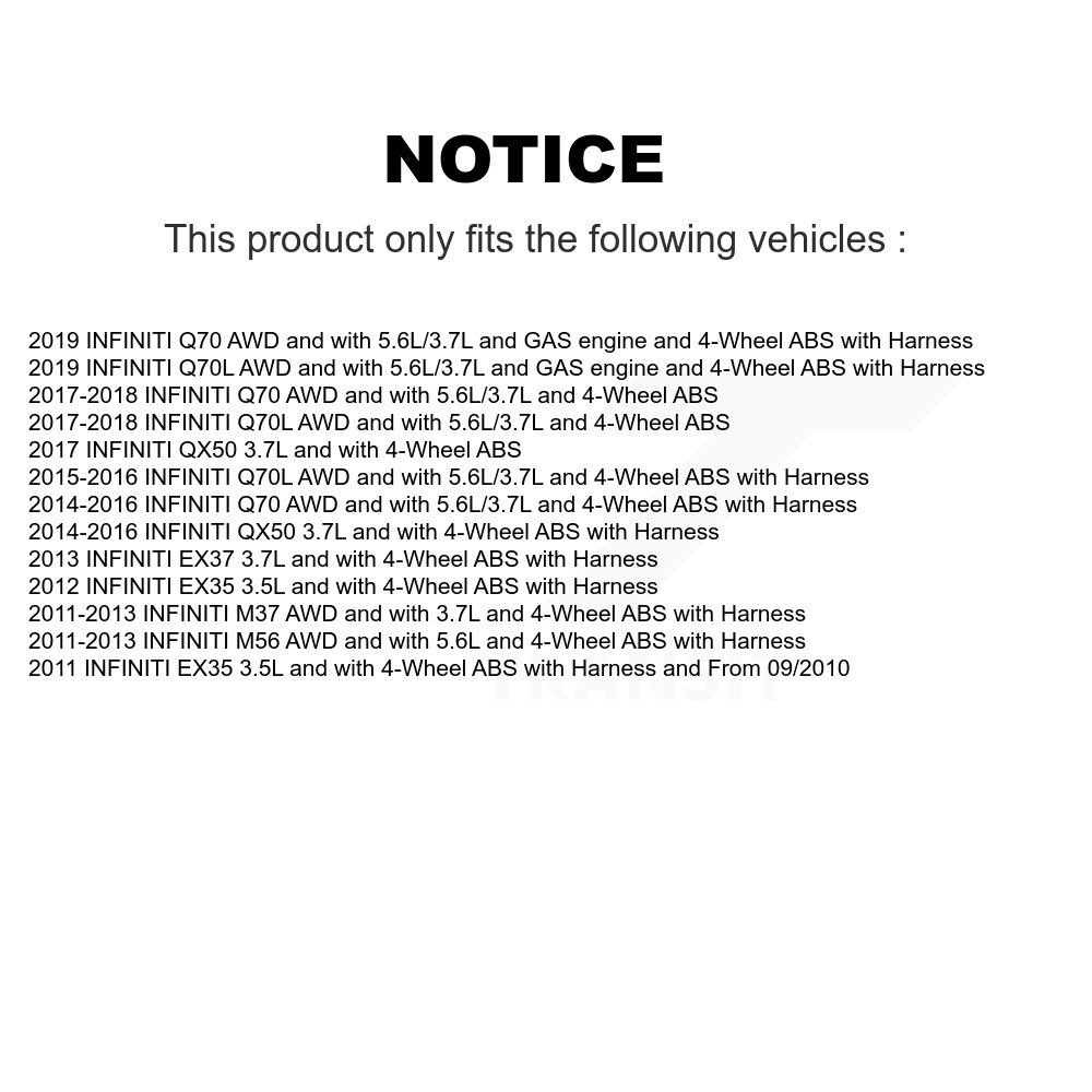 Mpulse - SEN-2ABS3048 - ABS Wheel Speed Sensor