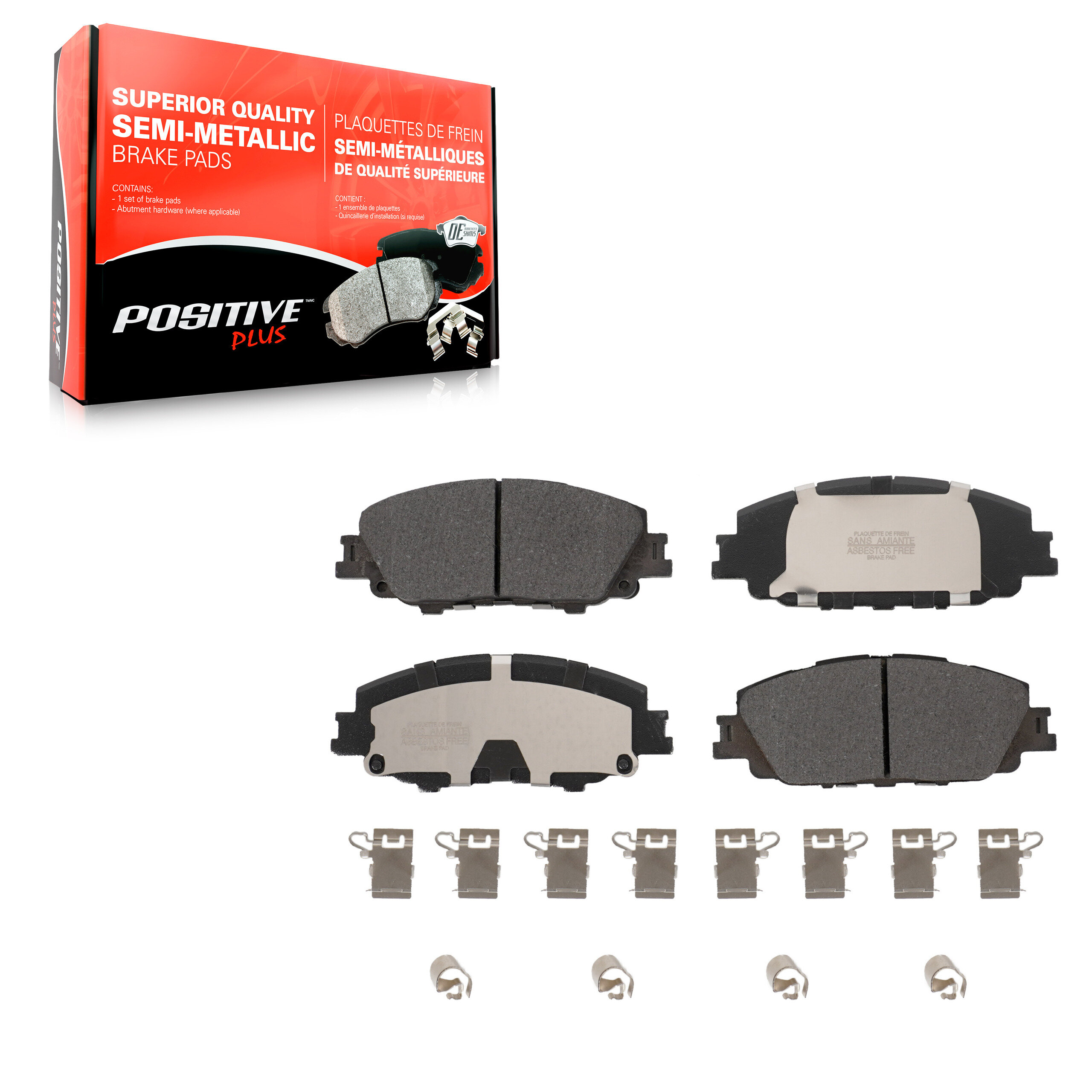 Semi-Metallic Brake Pads