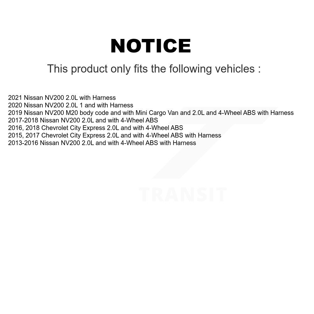 Mpulse - SEN-2ABS2858 - ABS Wheel Speed Sensor