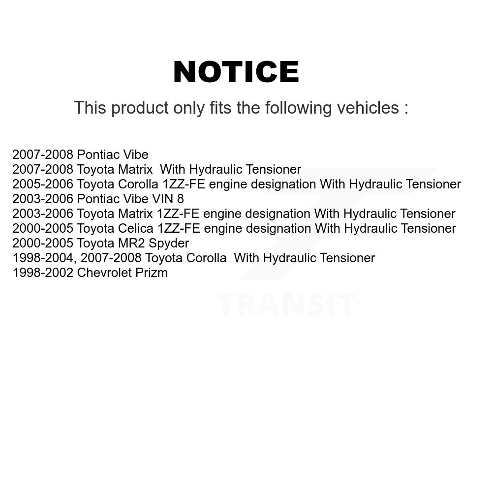 Kobra - KTP-89356 - Accessory Drive Belt Tensioner Assembly
