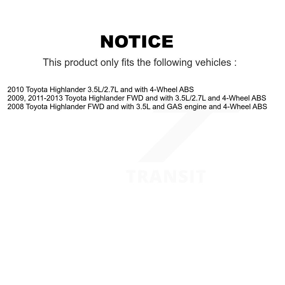 Mpulse - SEN-2ABS2718 - ABS Wheel Speed Sensor Wiring Harness