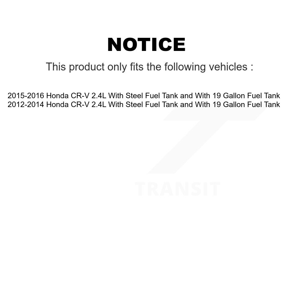 Agility Autoparts - AGY-4040845 - Fuel Tank Strap
