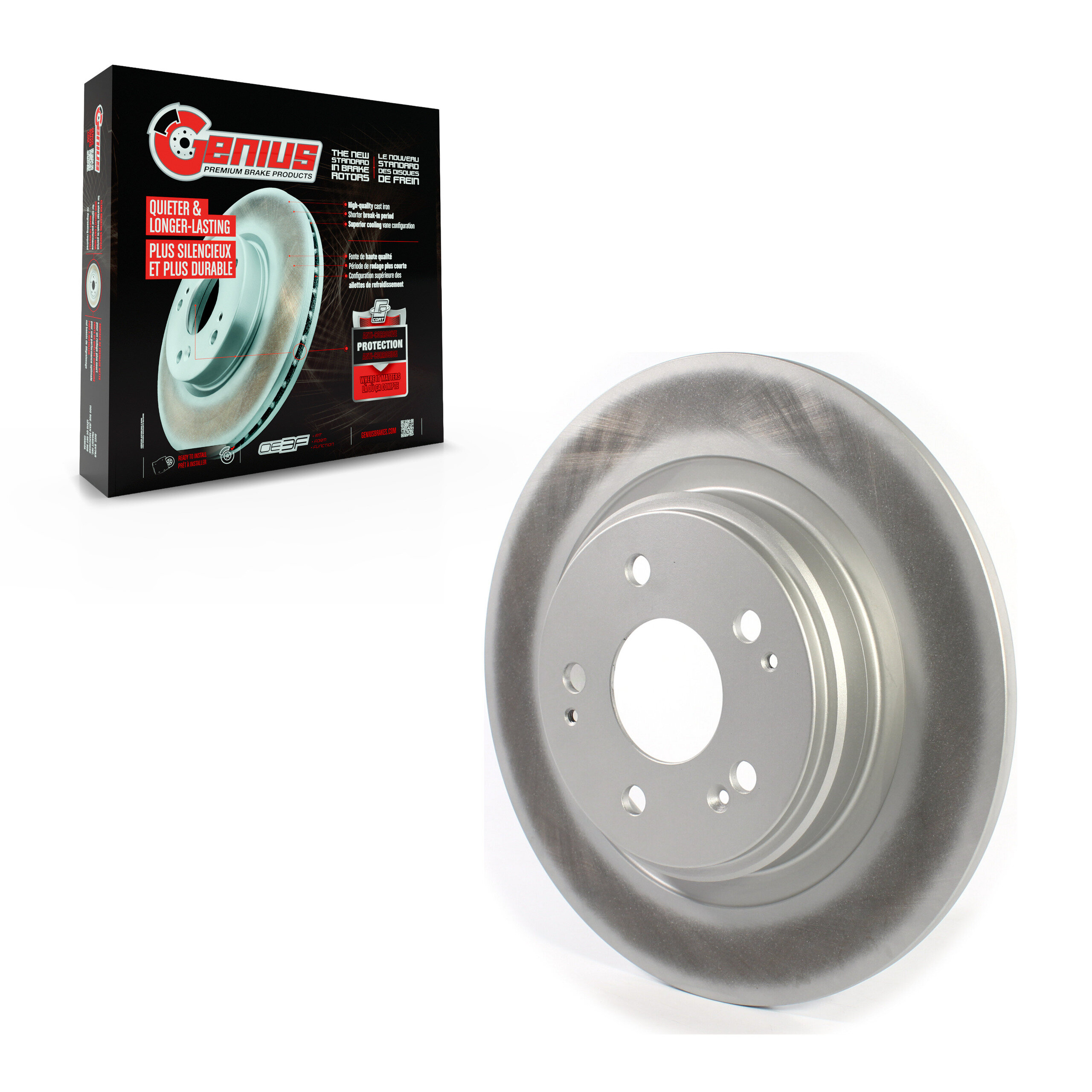 Coated Disc Brake Rotor