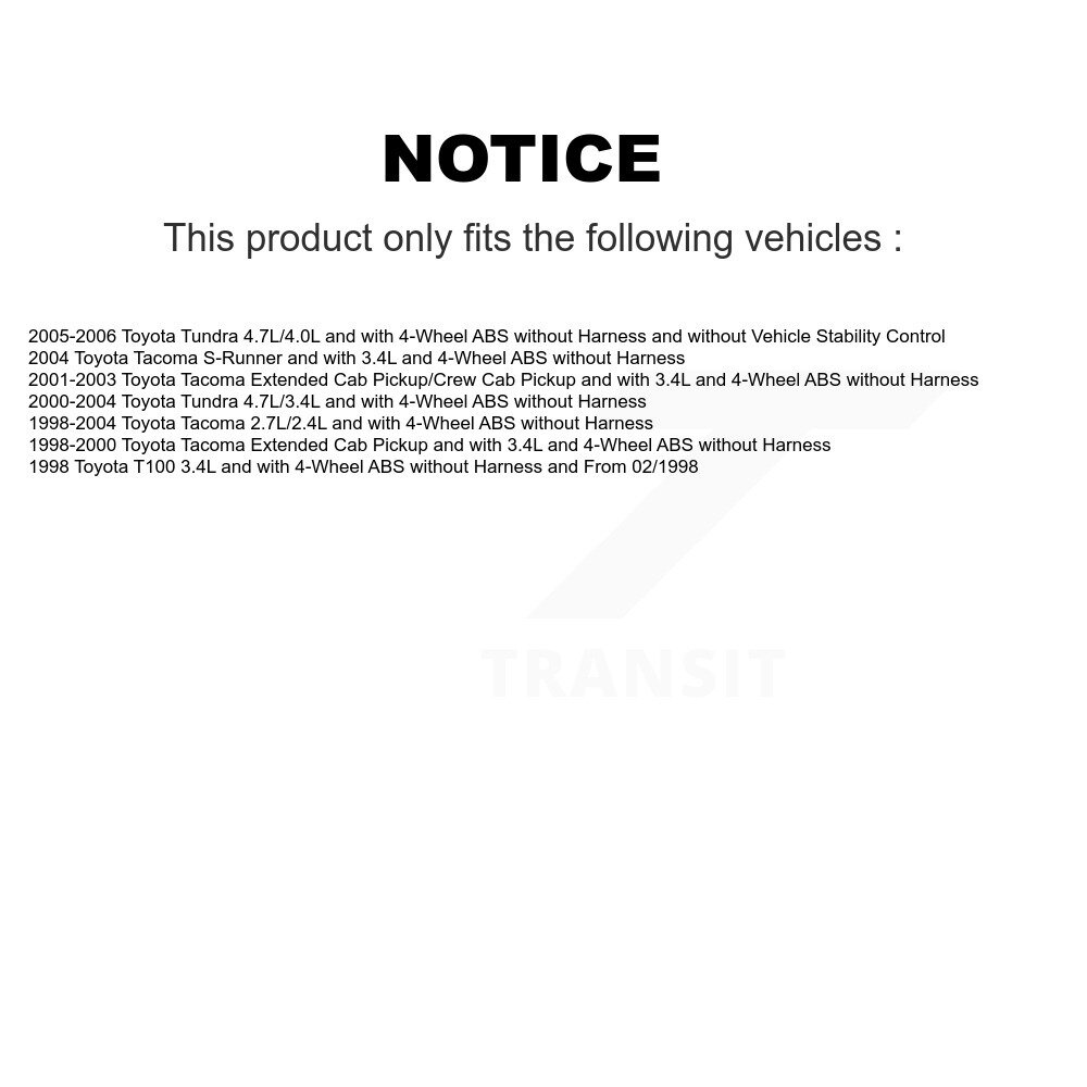 Mpulse - SEN-2ABS0314 - ABS Wheel Speed Sensor