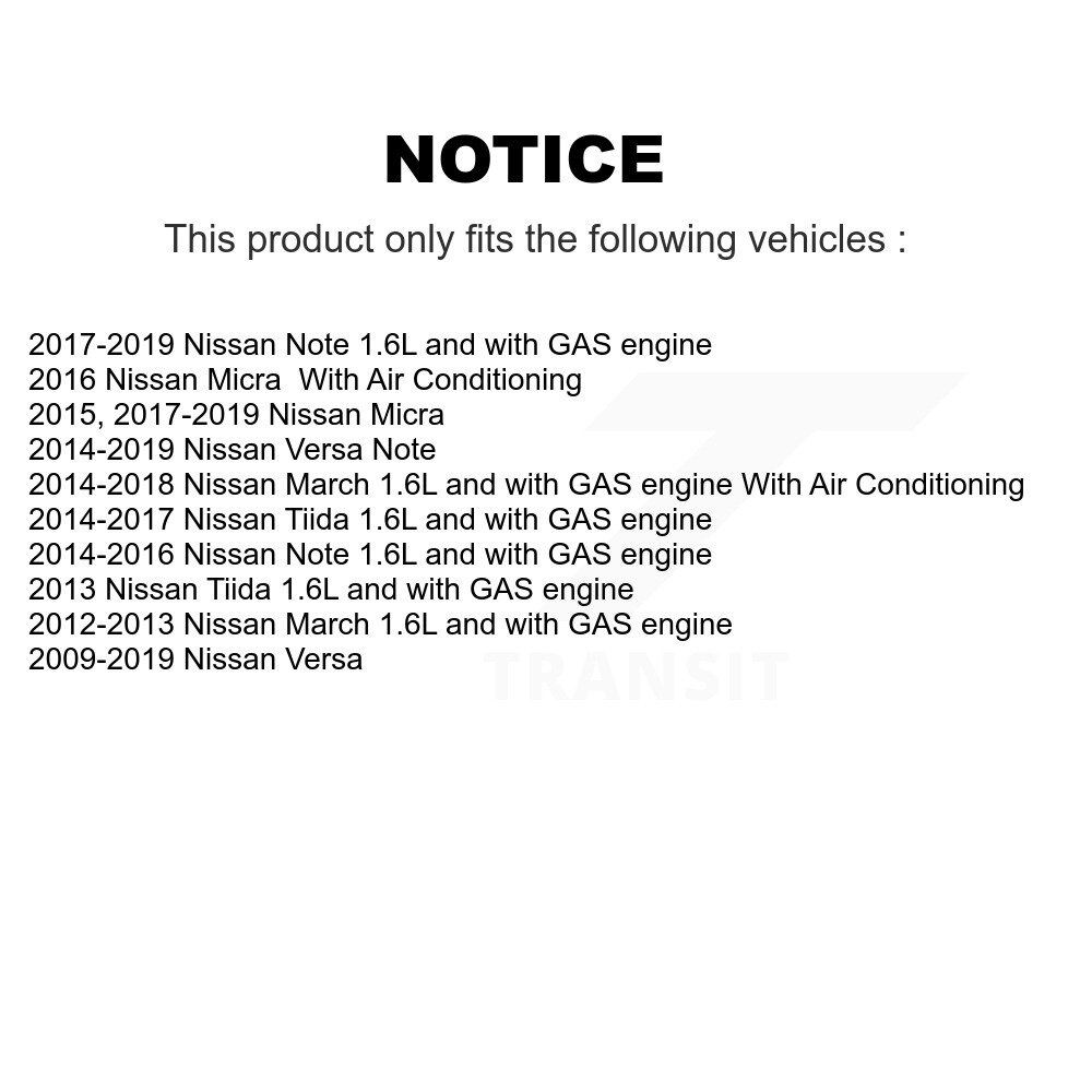 Kobra - KTP-89558 - Accessory Drive Belt Tensioner Pulley