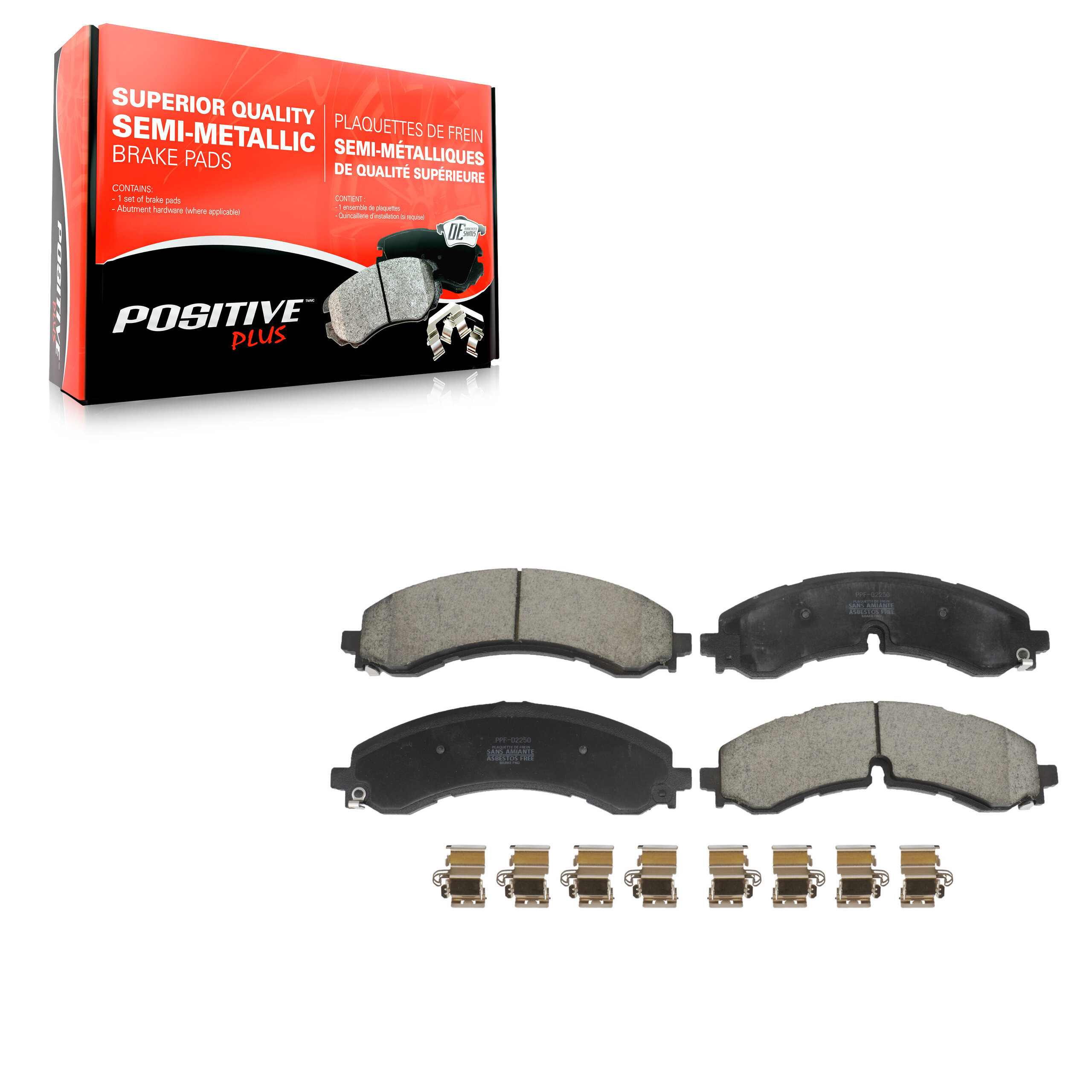 Semi-Metallic Brake Pads