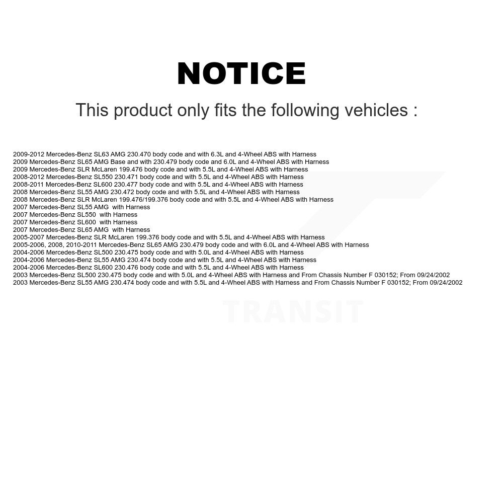 Mpulse - SEN-2ABS1750 - ABS Wheel Speed Sensor