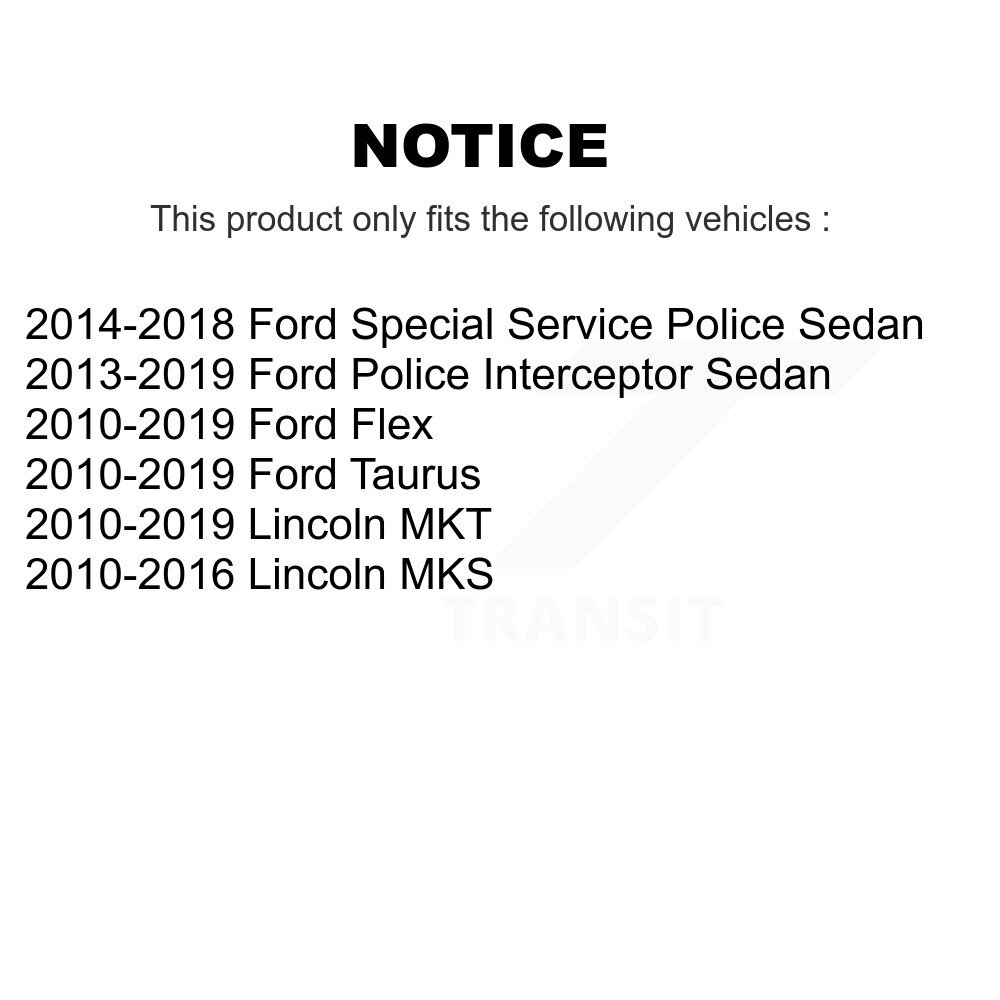 Top Quality - 72-K750389 - Suspension Stabilizer Bar Link Kit