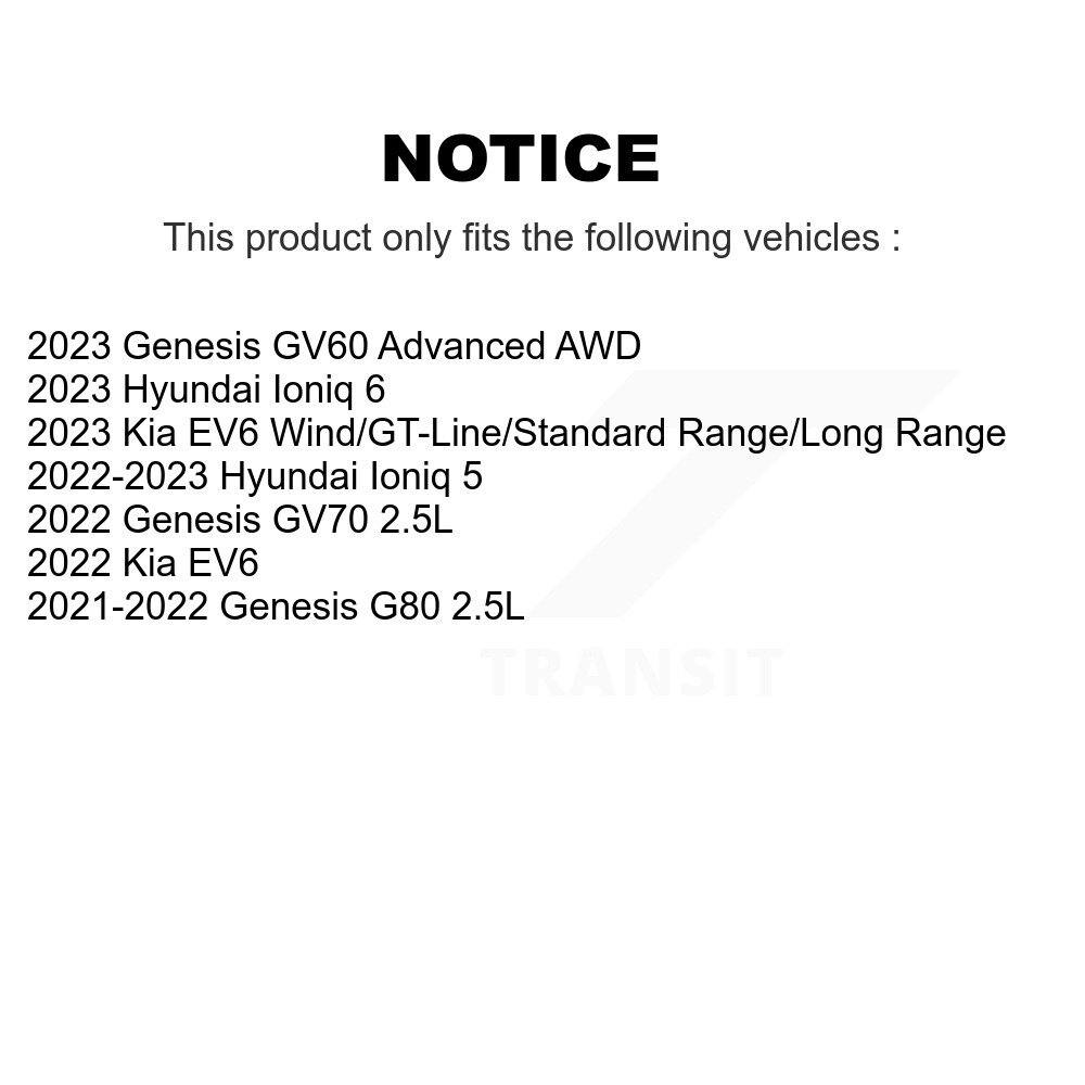 GENIUS - GCR-G8465 - Disc Brake Rotor