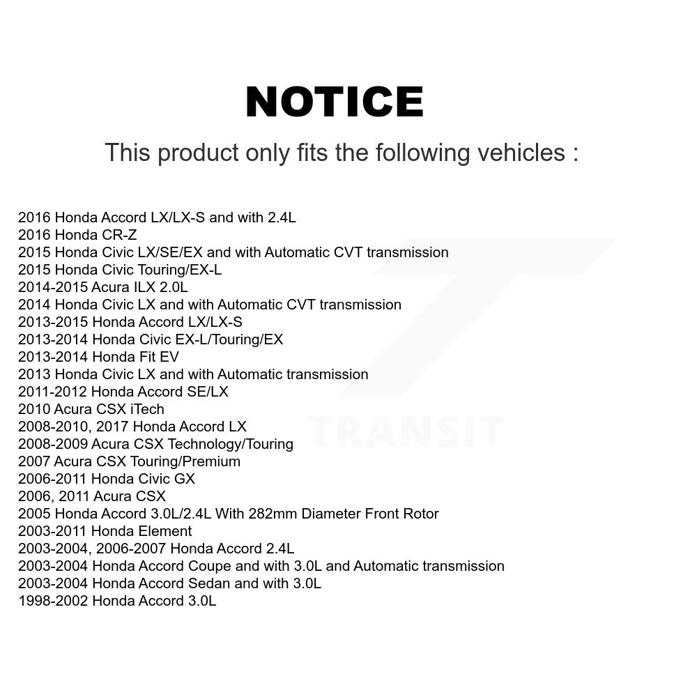 DS-One - DS1-96711 - Coated Disc Brake Rotor