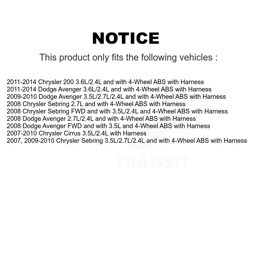 Mpulse - SEN-2ABS2294 - ABS Wheel Speed Sensor