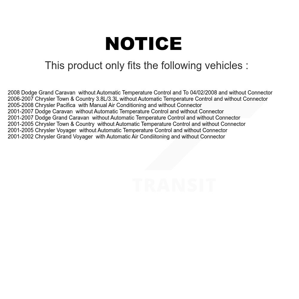 Mpulse - SEN-2BMR0275 - HVAC Blower Motor Resistor