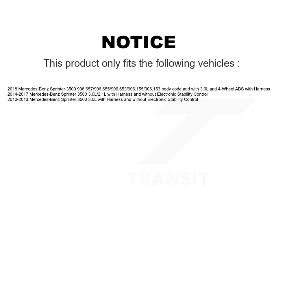Mpulse - SEN-2ABS3934 - ABS Wheel Speed Sensor