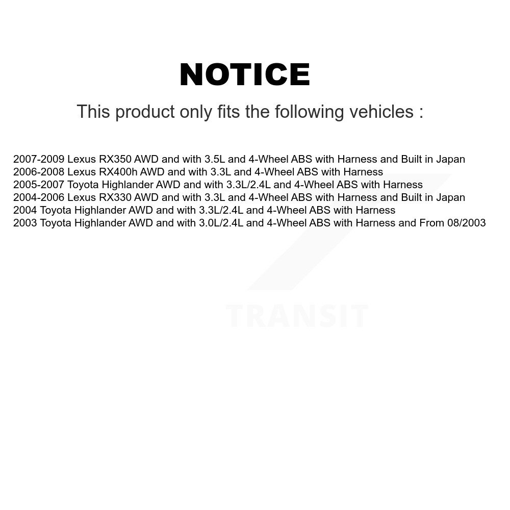 Mpulse - SEN-2ABS0228 - ABS Wheel Speed Sensor
