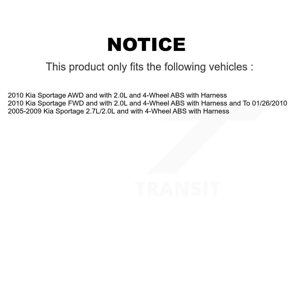Mpulse - SEN-2ABS0151 - ABS Wheel Speed Sensor