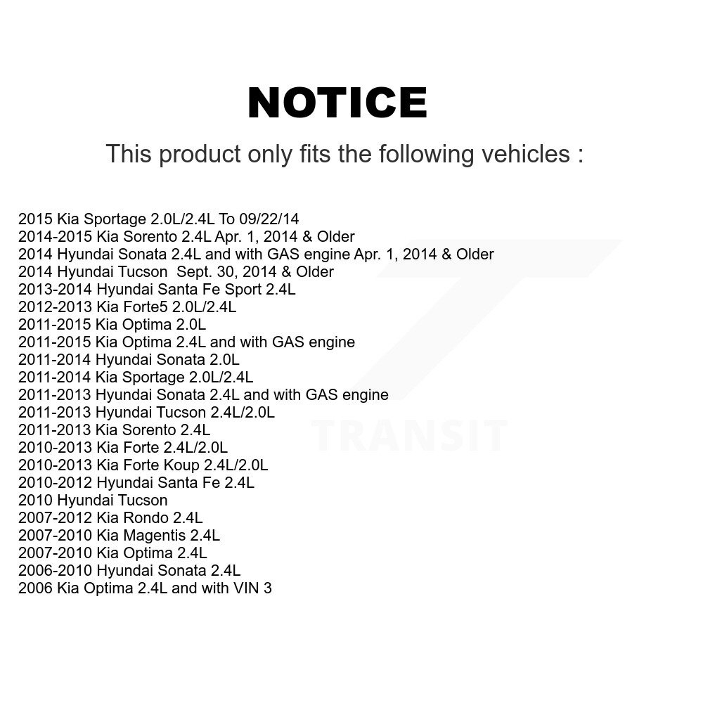 Kobra - KTP-89618 - Accessory Drive Belt Tensioner Assembly