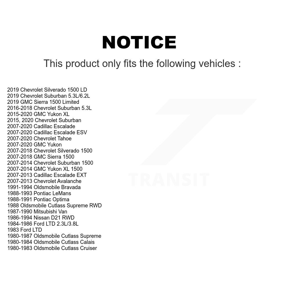 Top Quality - 72-K700432 - Suspension Stabilizer Bar Link Kit