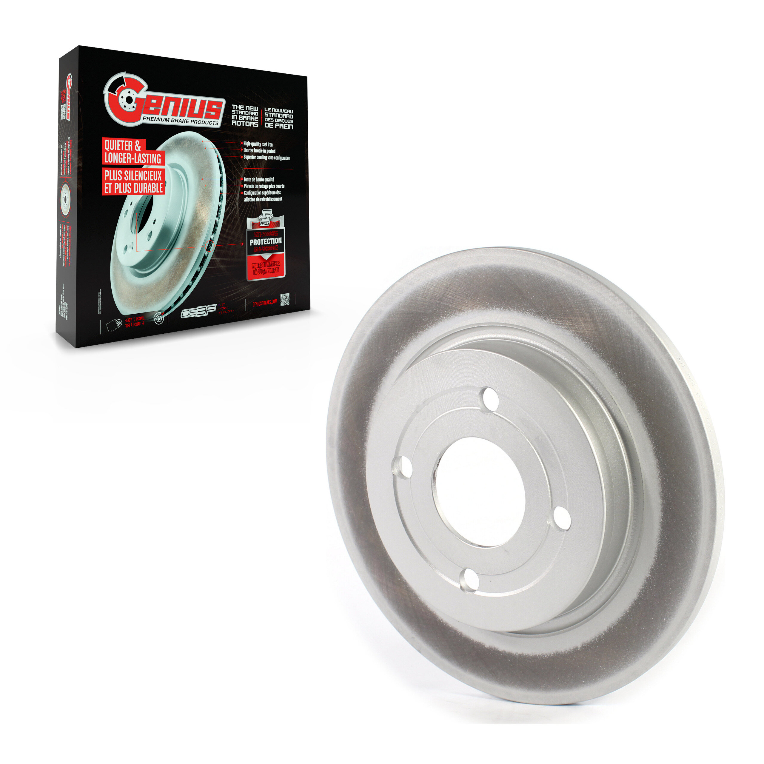 Coated Disc Brake Rotor