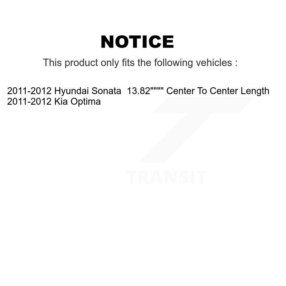 Top Quality - 72-K750611 - Suspension Stabilizer Bar Link Kit