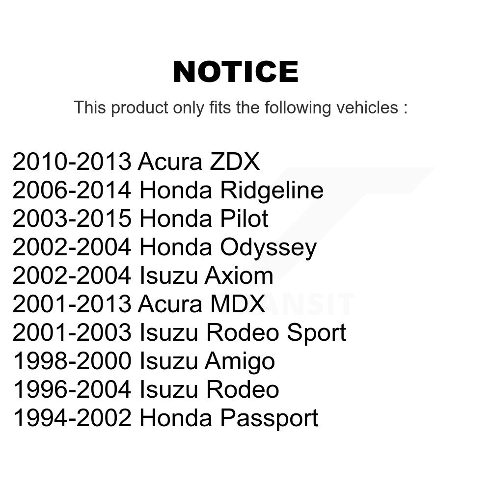 Top Quality - 13-H17396 - Parking Brake Hardware Kit