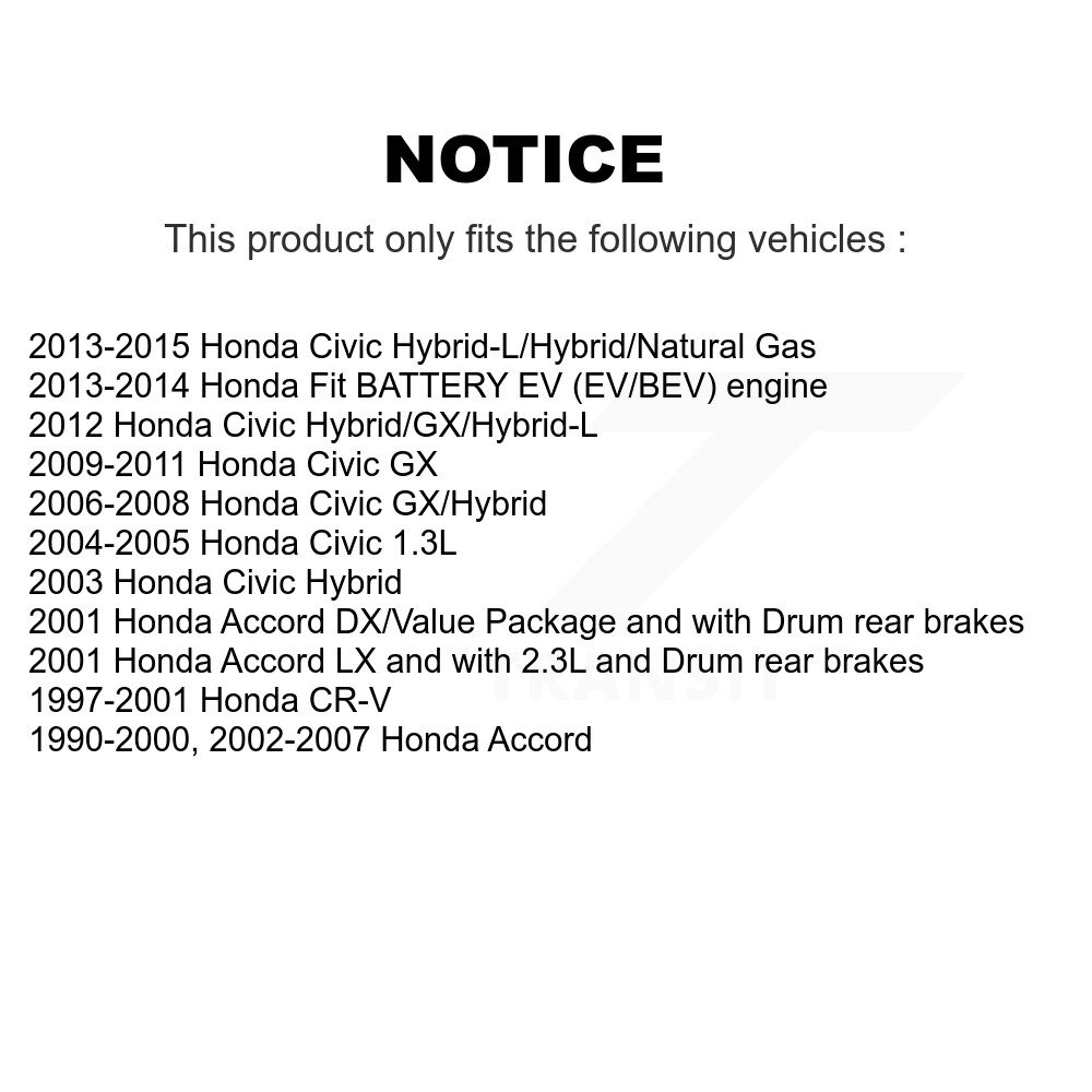 Top Quality - 13-H17321 - Drum Brake Hardware Kit