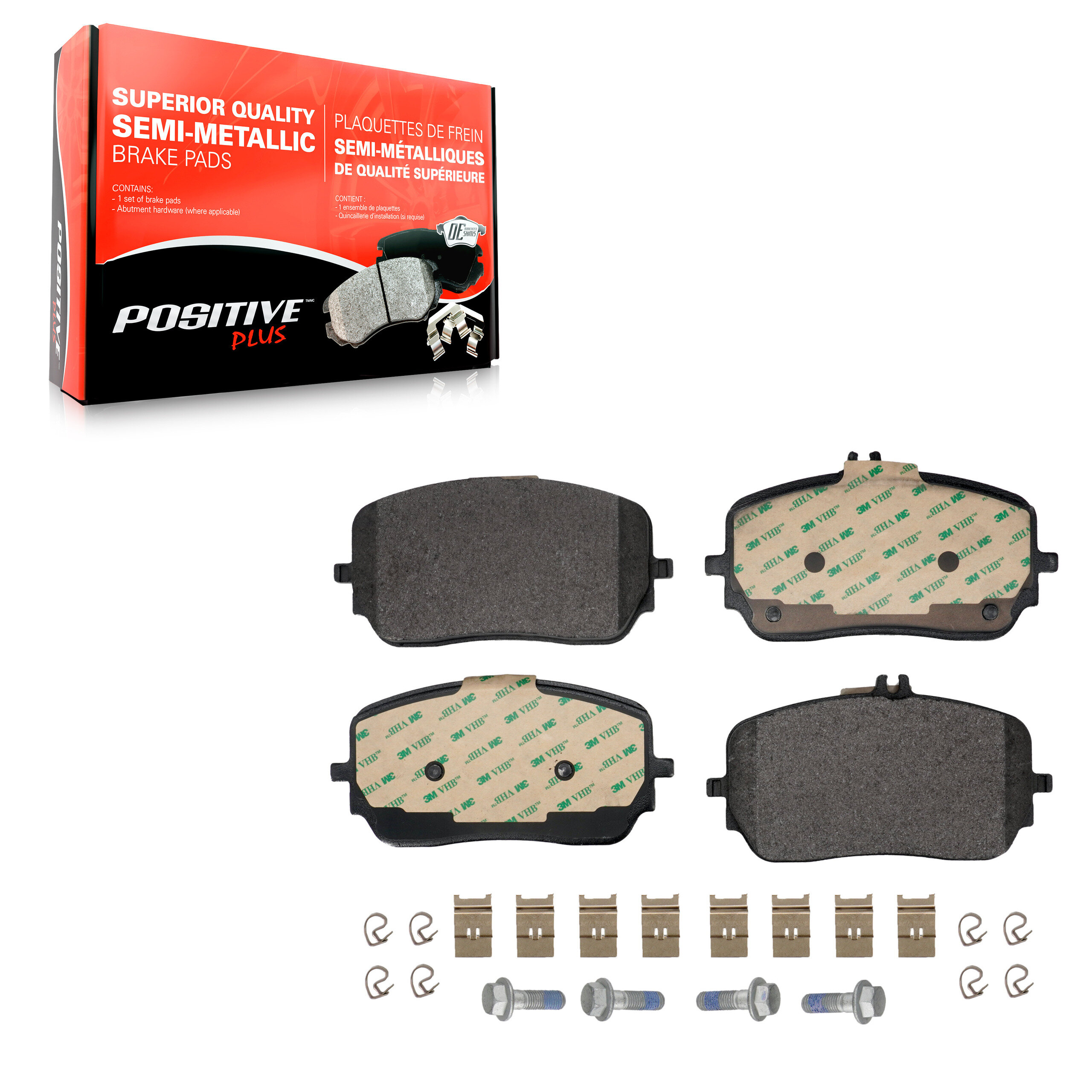Semi-Metallic Brake Pads