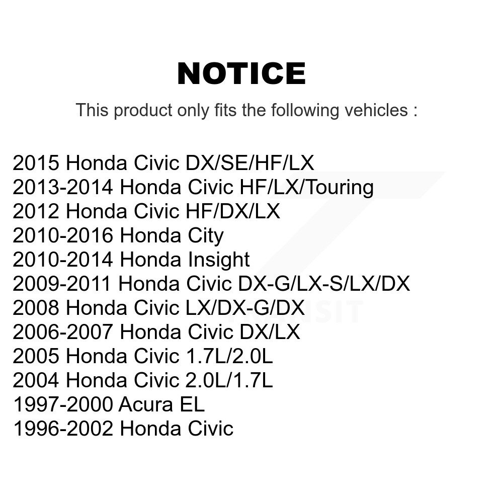 Top Quality - 13-H17352 - Drum Brake Hardware Kit