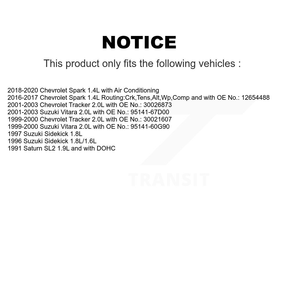 Bando - BAN-5PK1650 - Accessory Drive Belt