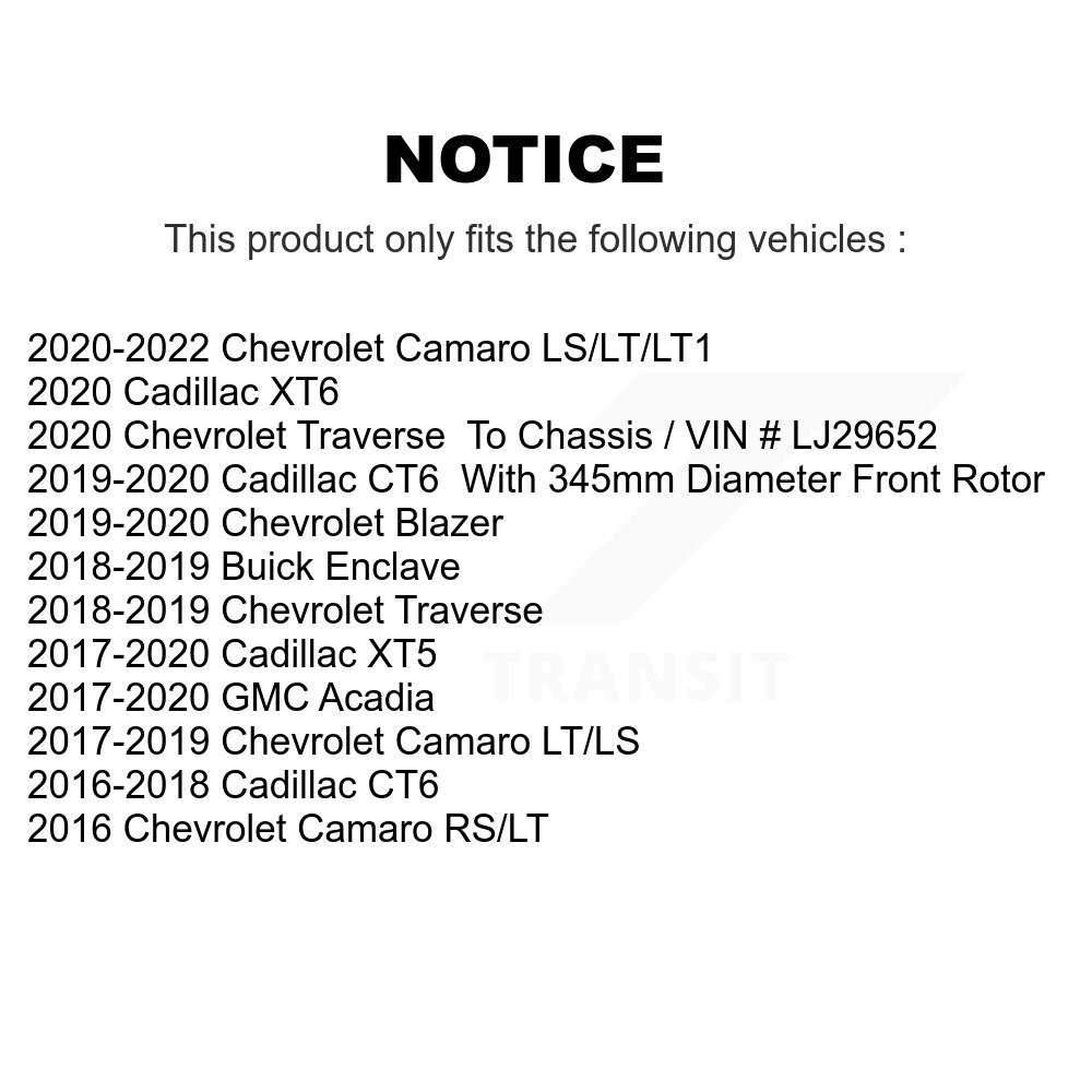 SIM - SIM-1914 - Semi-Metallic Brake Pads