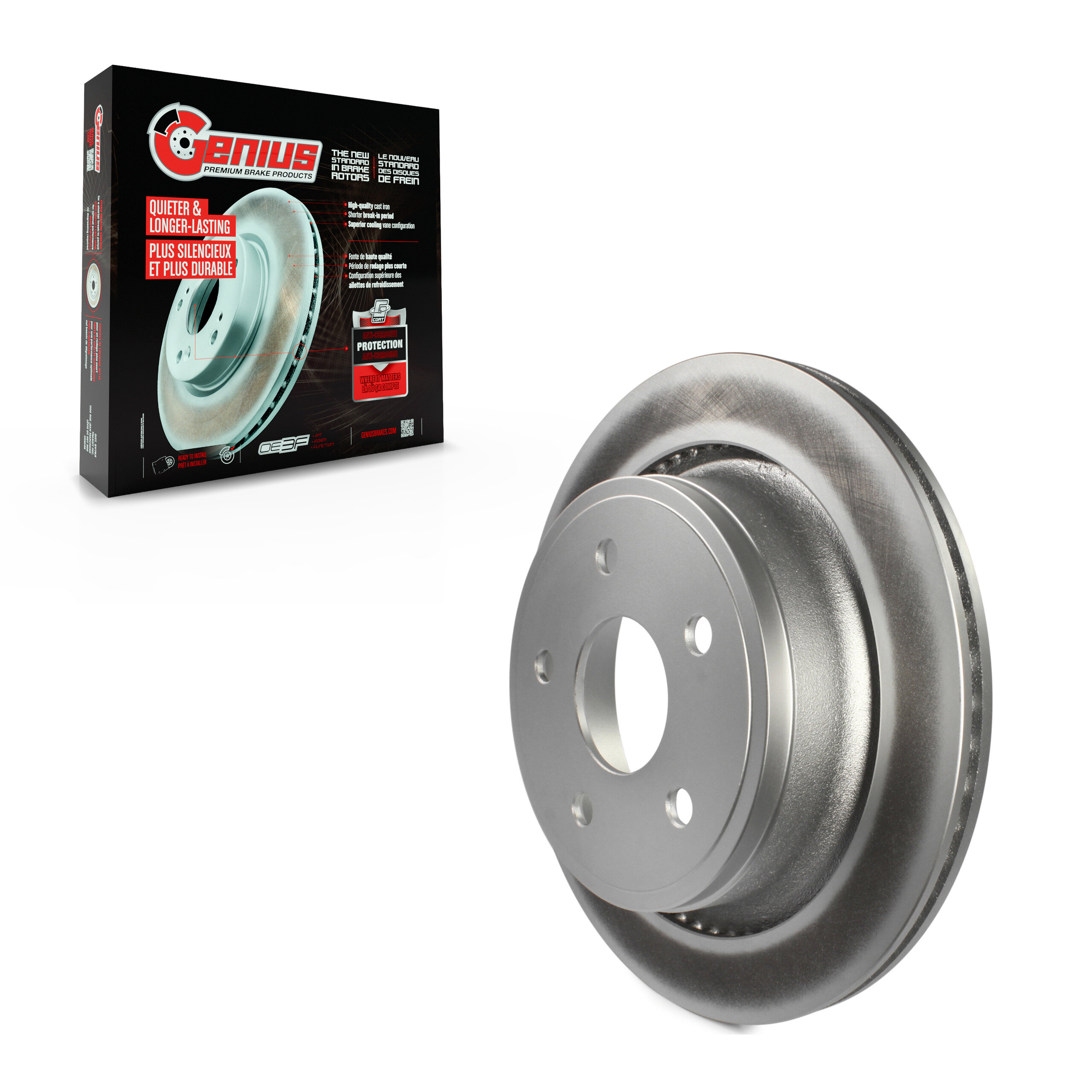 Coated Disc Brake Rotor
