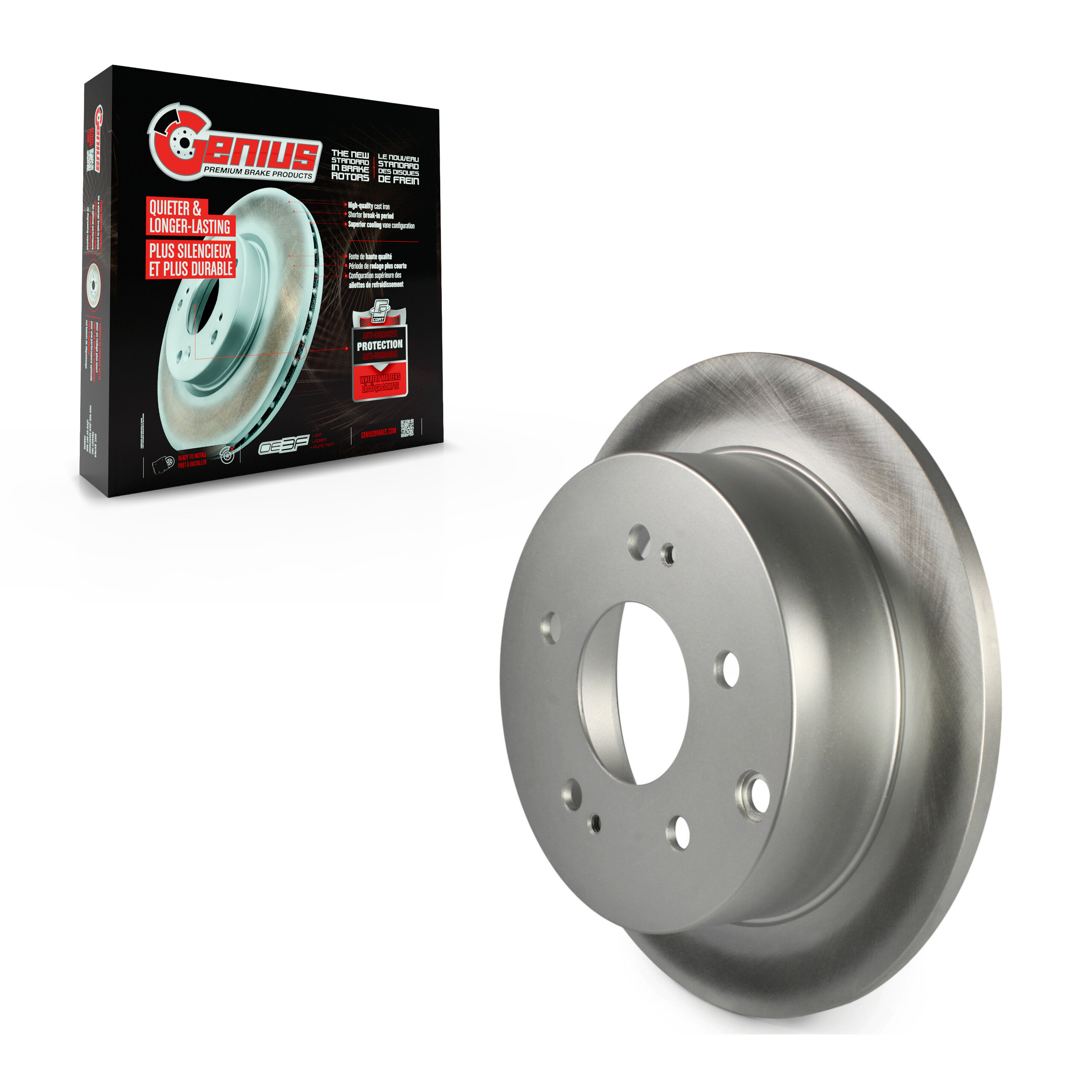 Coated Disc Brake Rotor