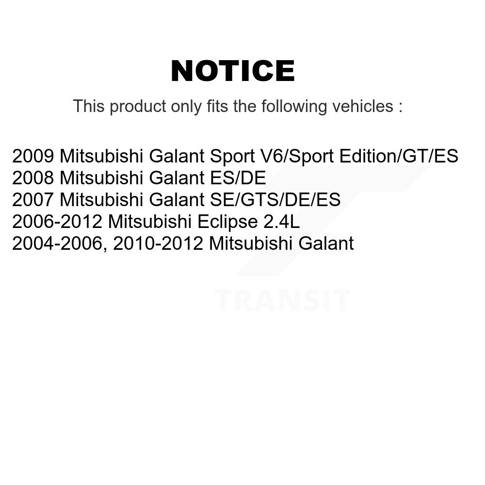 GENIUS - GCR-980208 - Coated Disc Brake Rotor