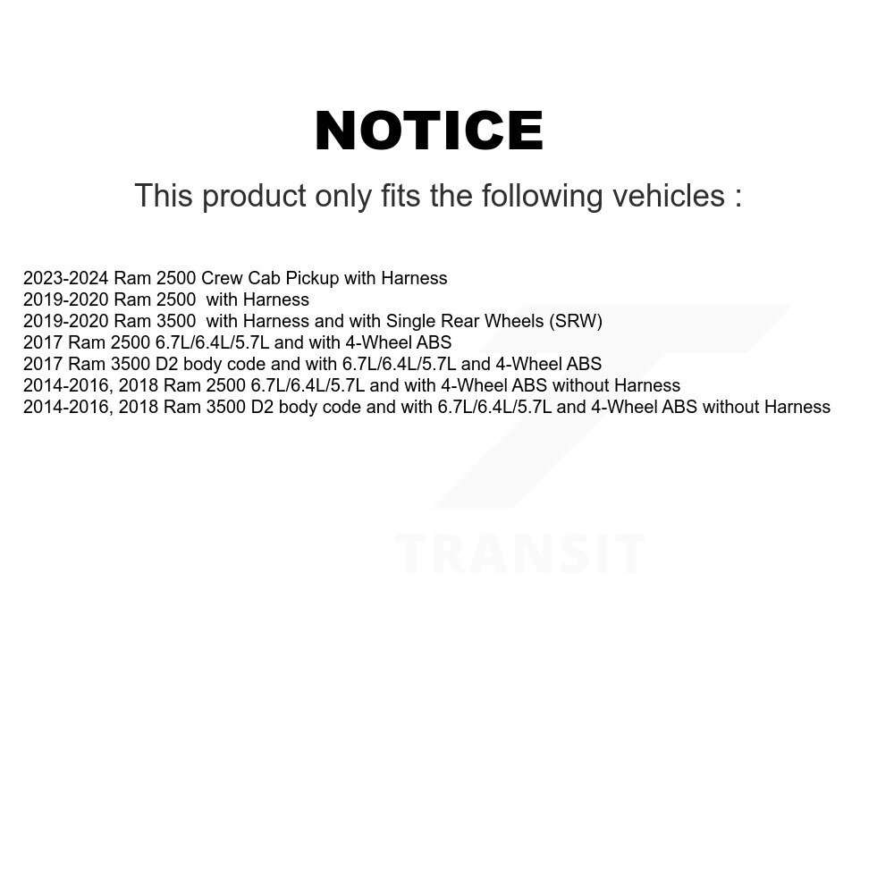 Mpulse - SEN-2ABS3026 - ABS Wheel Speed Sensor
