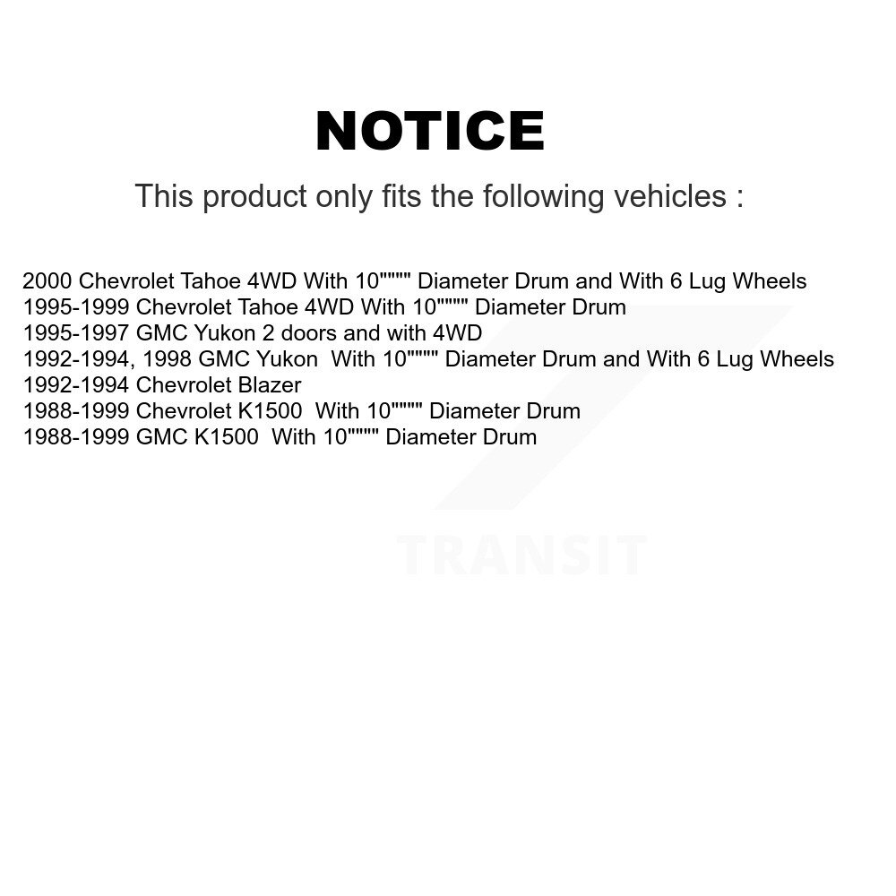 CMX - 8-2586 - Brake Drum