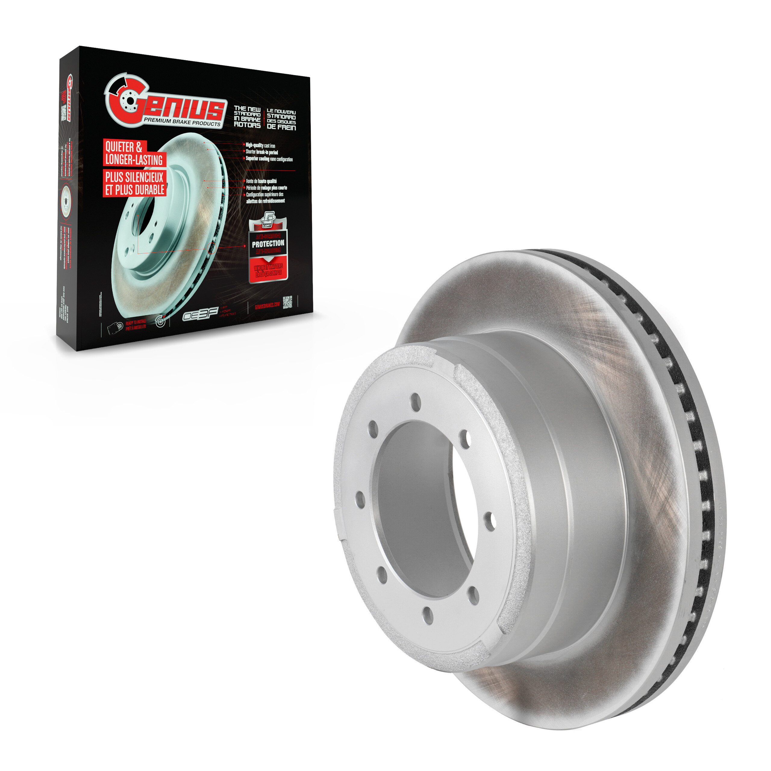 Coated Disc Brake Rotor