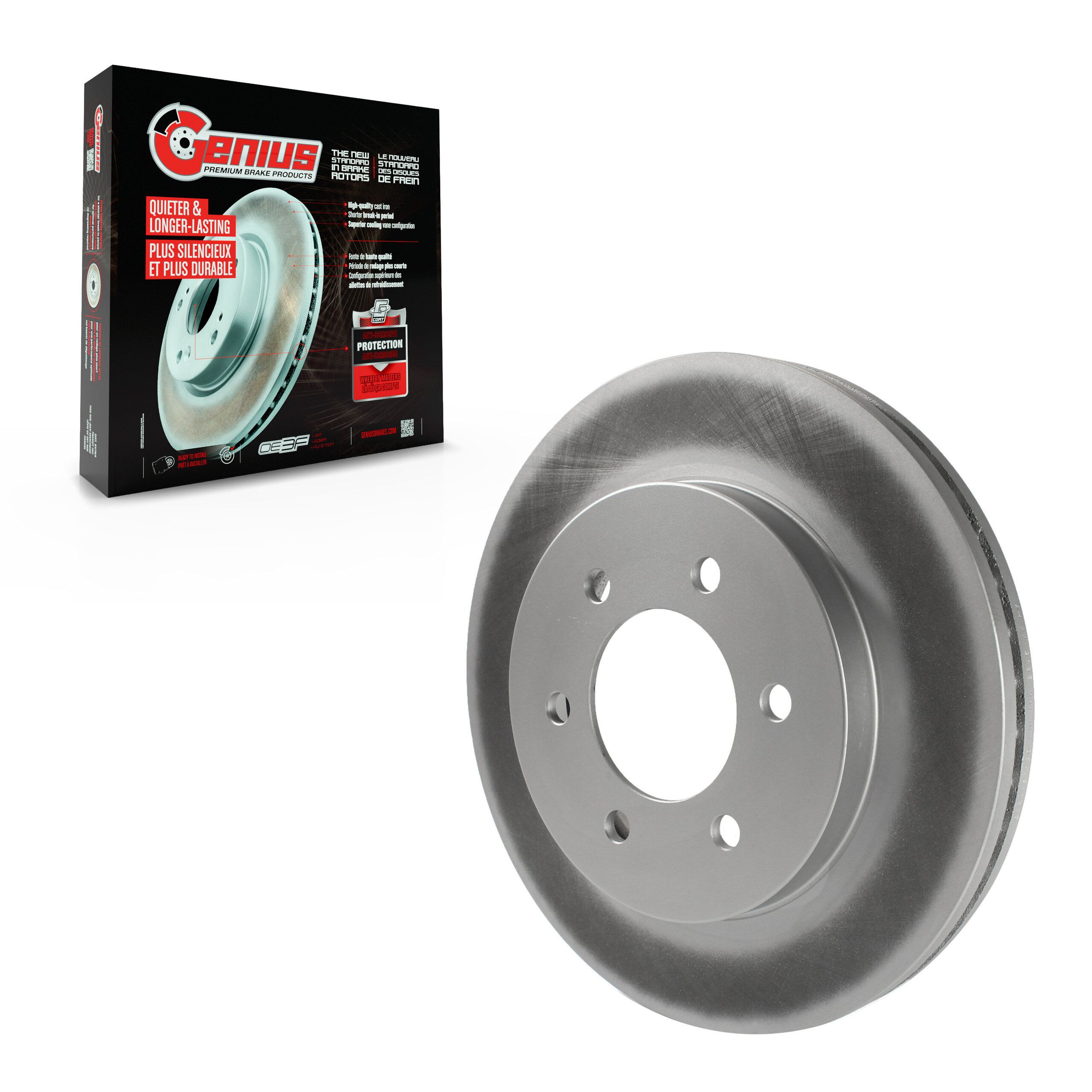 Coated Disc Brake Rotor