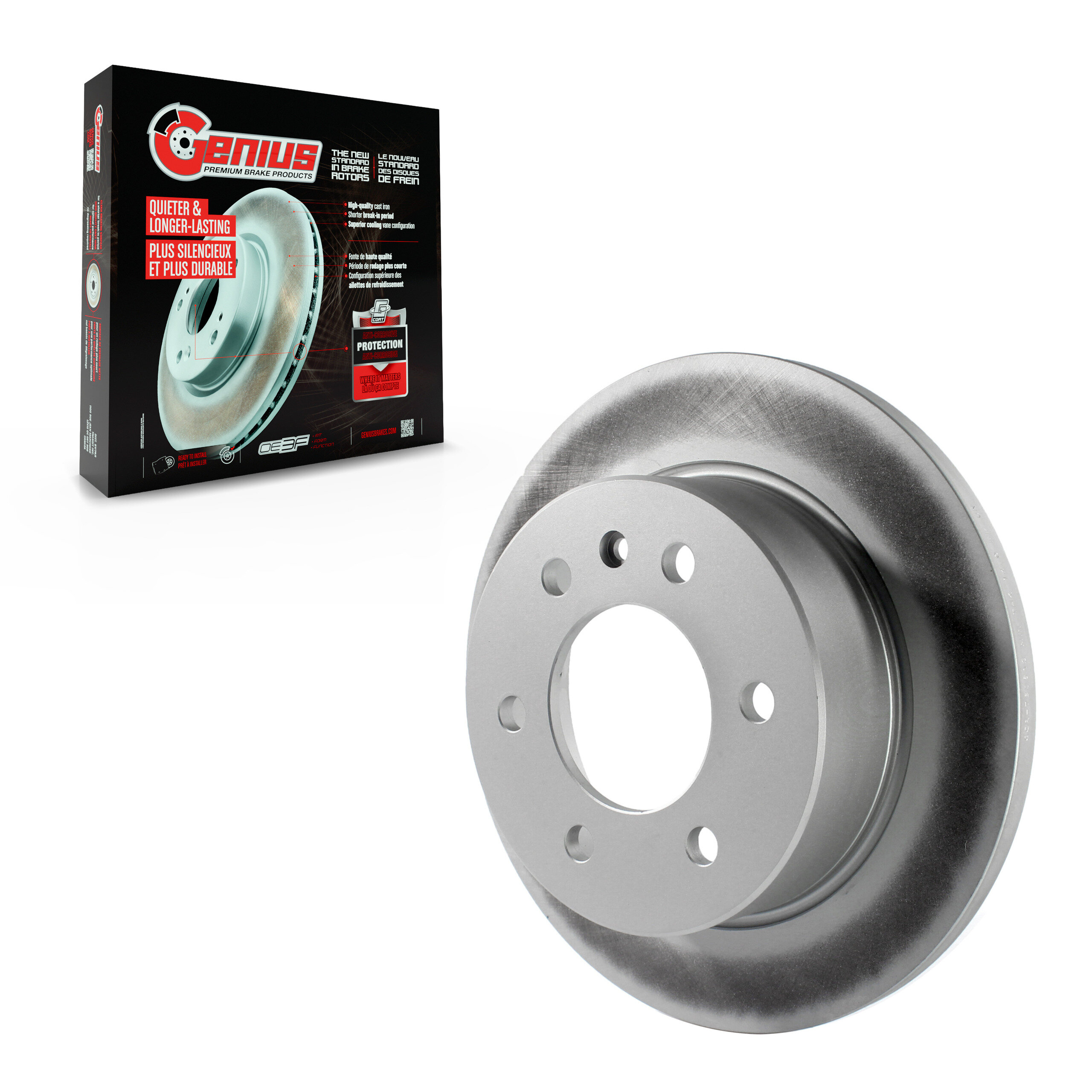 Coated Disc Brake Rotor